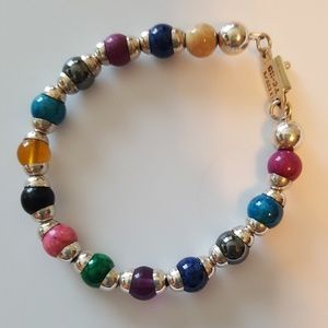 Sterling Beaded Bracelet